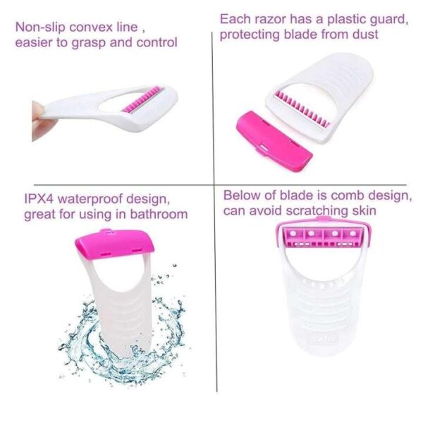 6 pcs Ladies Womens Girls Shaver Trimmer Bikini Razor soft - Image 6