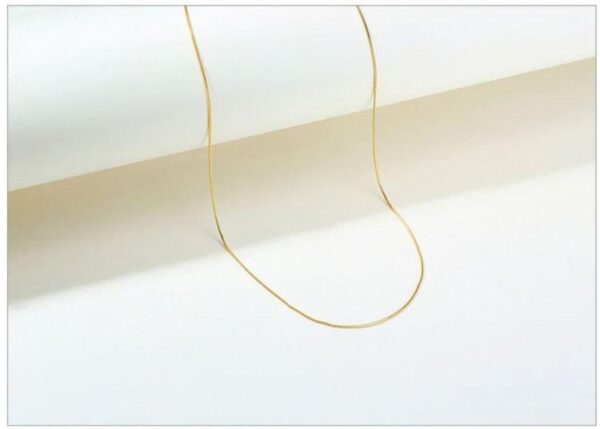 Golden Snake Chain ,golden locket for women - Image 2