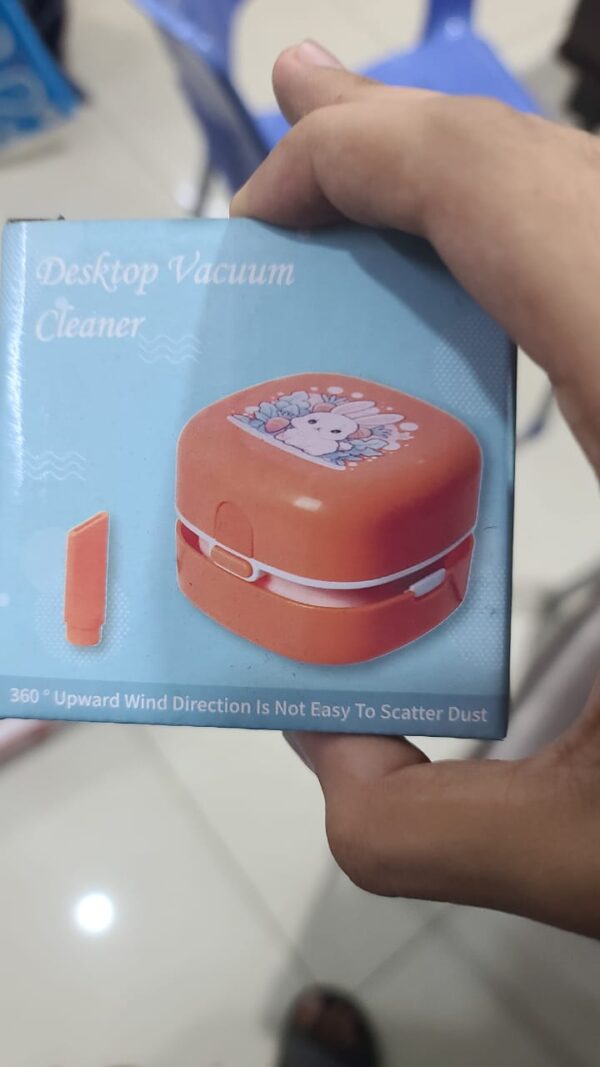 Mini table desktop vacuum cleaner (random color) - Image 11