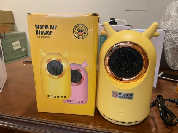 Deer Design Electric Room Heater,  Air Warmer Fan Blower Heater ,Portable Fan Heater for Home & Office - Image 7