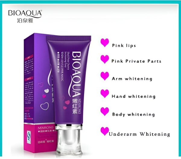 BioAqua Pink Magic Skin Care Whitening Cream - Image 3