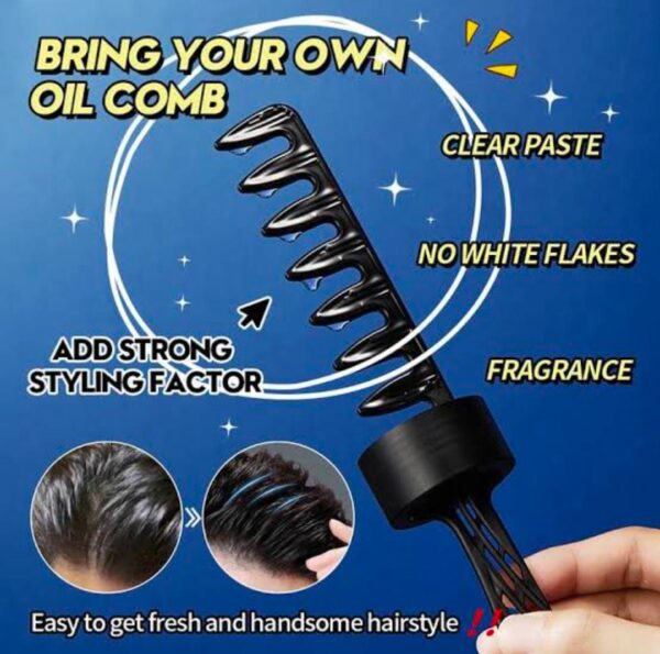 veze Styling Head Oil Gel with comb ( 280ML) - Image 3