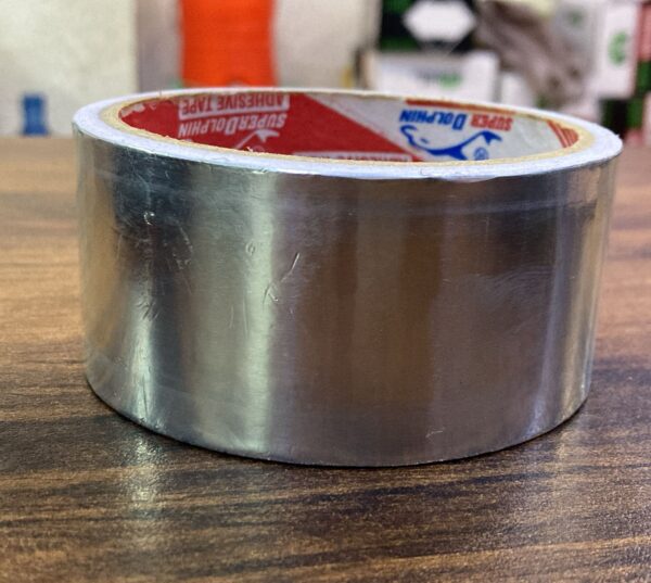 (2inch x 8 Yard) Super Sticky Aluminum Foil Tape Self Adhesive Waterproof for Roof Pipe Repair Tape - Image 2