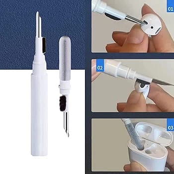 3 in 1 Cleaning Pen Tool Brush Kit For Mobile, Earphone, Earbuds & Airpods  (random color) - Image 4