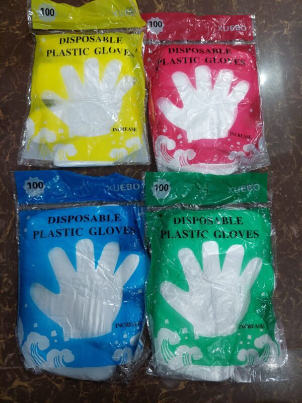 100 Pcs - Disposable Plastic Hand Gloves for Baking home, kitchen, bakery, restaurants use - Image 6