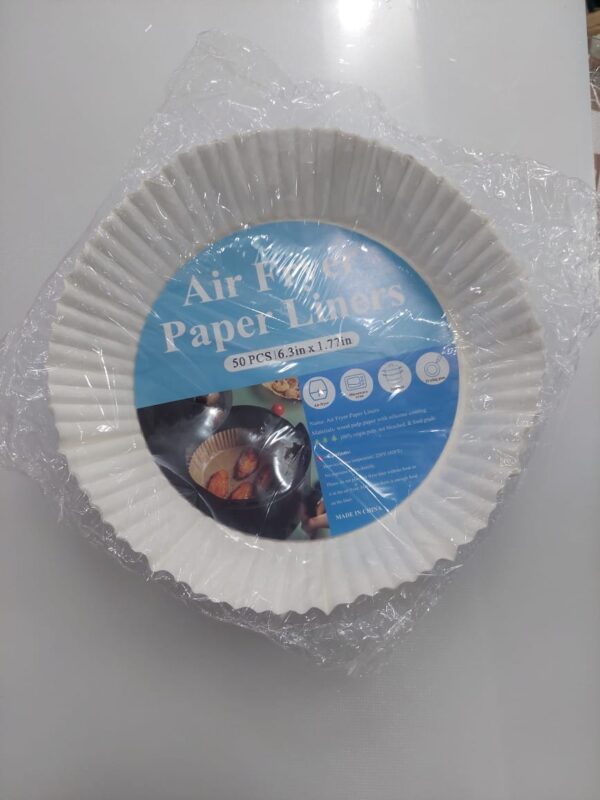 50 Pcs - Air Fryer Disposable Paper Liner Non-Stick | Microwave Oven, Oil-Proof Water-Proof and Dust-proof - Image 7