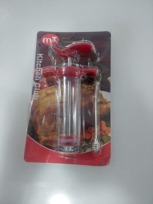 Meat Injector Roast Jus Seasoning Syringe Turkey Beef Marinated Meat Kitchen Tool - Image 13