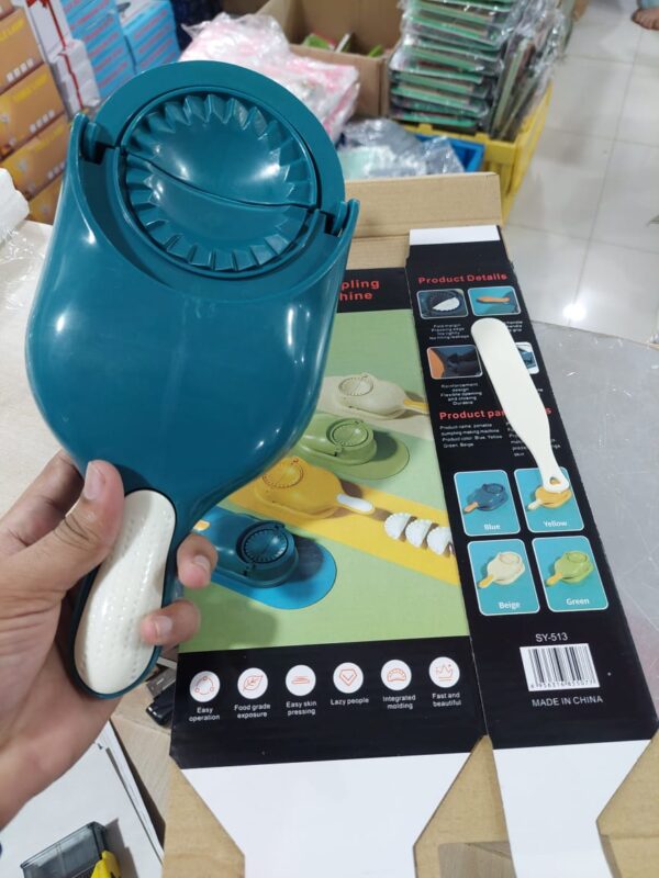 2 IN 1 DUMPLING MAKER OR SAMOSA MAKER high quality imported dumpling (Random Color) - Image 2