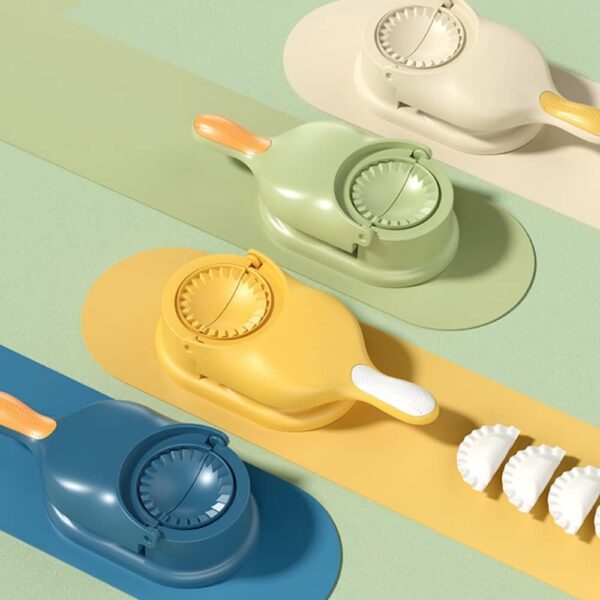 2 in 1 Dumpling Wrapper Tool Food Grade Manual Dumpling Maker Mold - Without Box (Random color) - Image 6