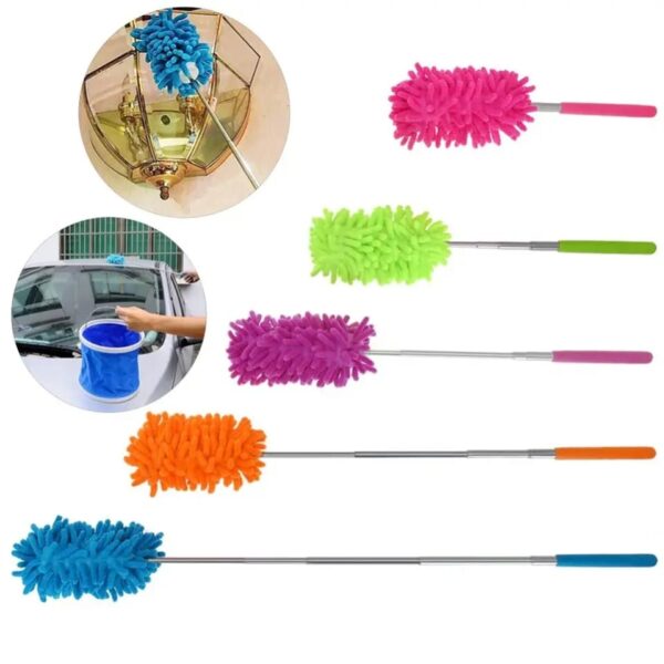 Extendable duster Multipurpose  Ceiling Fan Duster (random Color) - Image 4