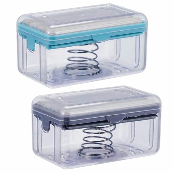 2-in-1 Foaming Soap Container with Soft Rubber Roller and Soap Holder (Random Color) - Image 5