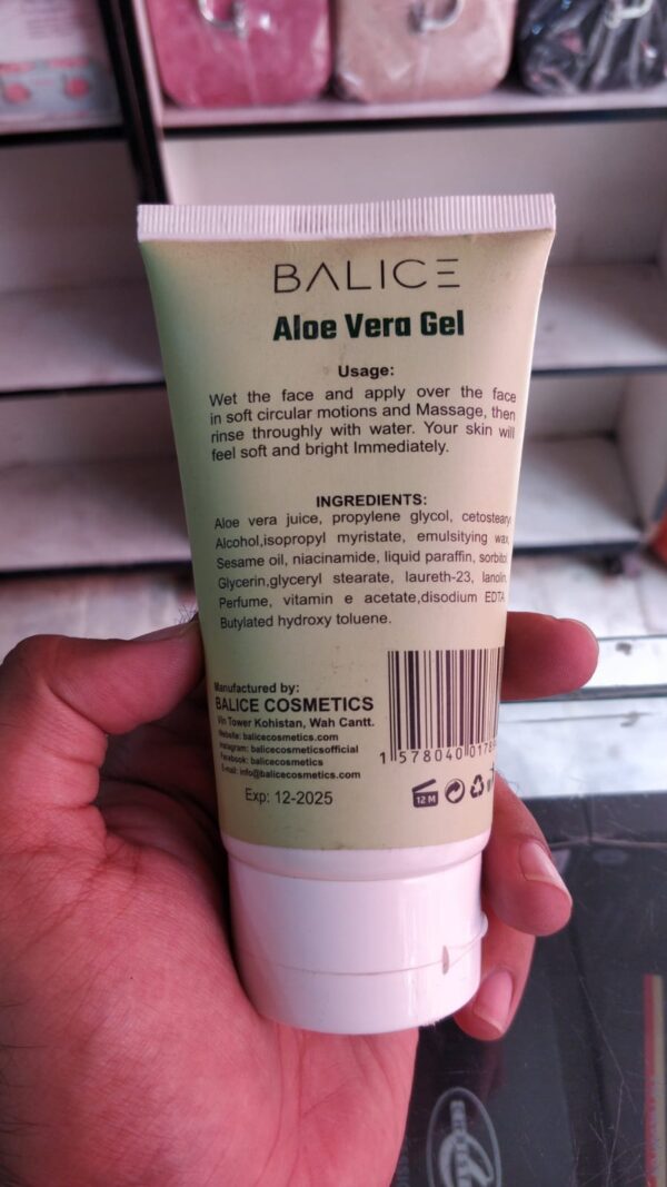 Balice Aloe Vera Gel Skin Care - Image 3