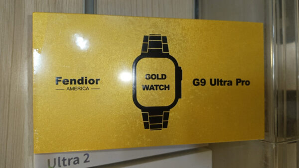 New G9 Ultra Pro Gold Color Edition Series 9 Smart Watch With Qdfit Pro App - Image 3