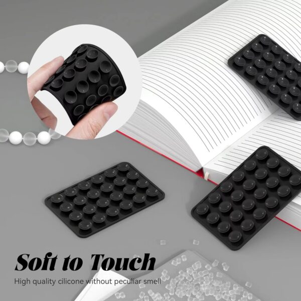 Mobile bubble Grip | Silicone Suction both side Bubble Grip Cup Phone Strong Grip Holder, Hands-Free use Mobile Phone Holder (Random color) - Image 11