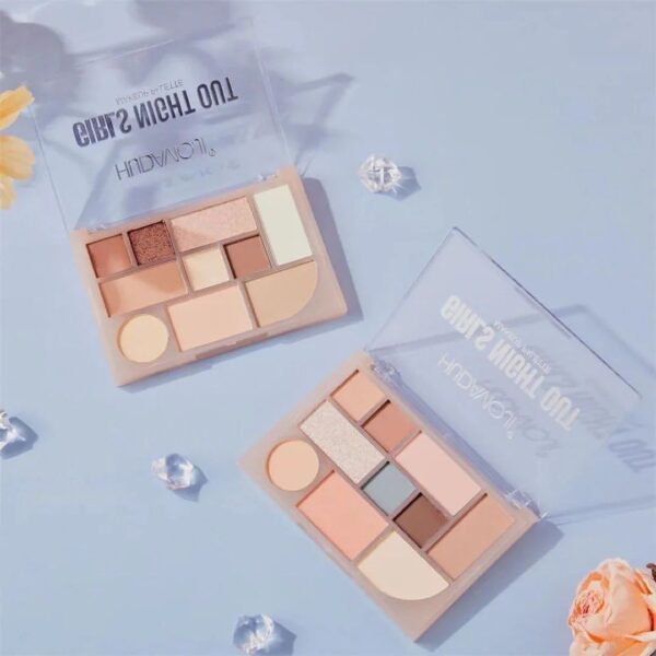 10 Color Eye Shadow Palette Colorful Eyes Pigment Makeup Palette Beauty Highlighter Bronzers Palette