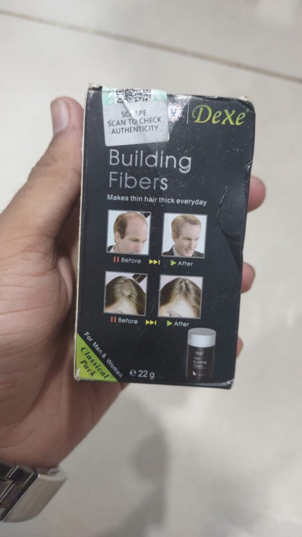 (random color ) Hair Dexe Hair Building Fibers 22g - Image 3