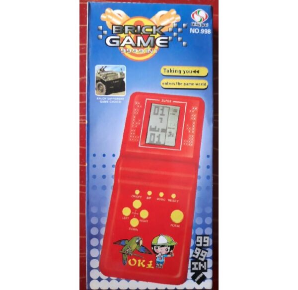 Brick Game on Original Model No 998 Video Game Toy Gift for Kids/ Children - Image 3