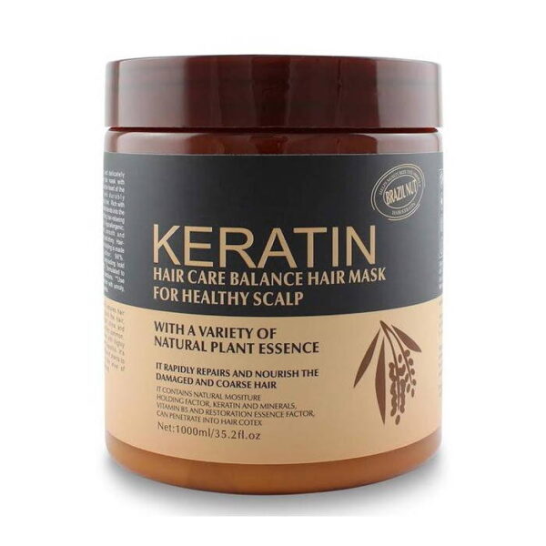 Brazil Nut Keratin Hair Mask - Keratin Hair Treatment (500ml) - Image 2