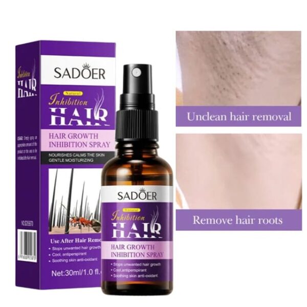 Sadoer Anti-underarm and Leg Hair Growth Inhibition Spray for Women 30ml - Image 8