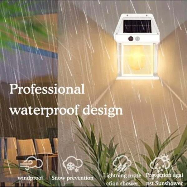Single Tungston Solar sensor Light  (random color) - Image 8