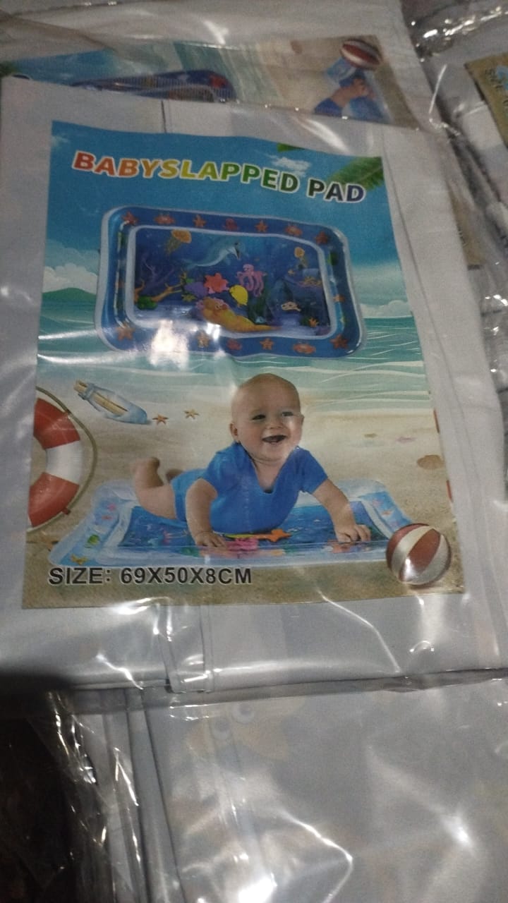 Sale Inflatable Leakproof Water Mat For Kids /  Inflatable Tummy Time Mat -  (Random color) - Image 5