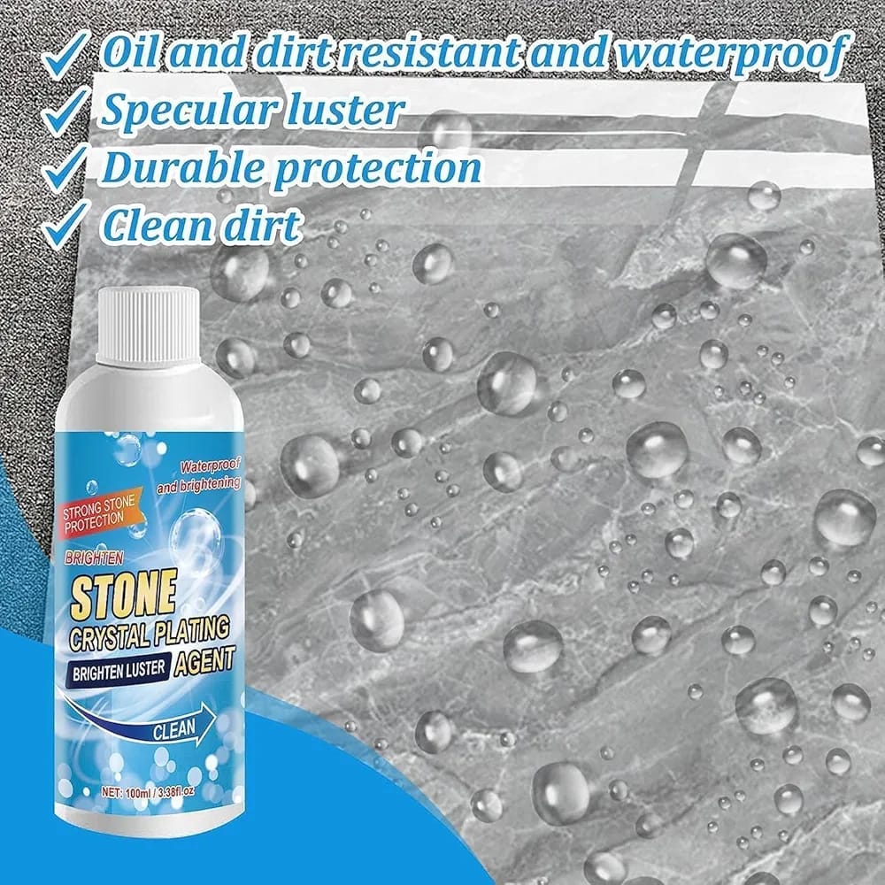 Stone crystal Agent Cleaner, Marble Cleaner and Polish, Universal Stone Cleaner(Tile cleaner) 250ml - Image 7
