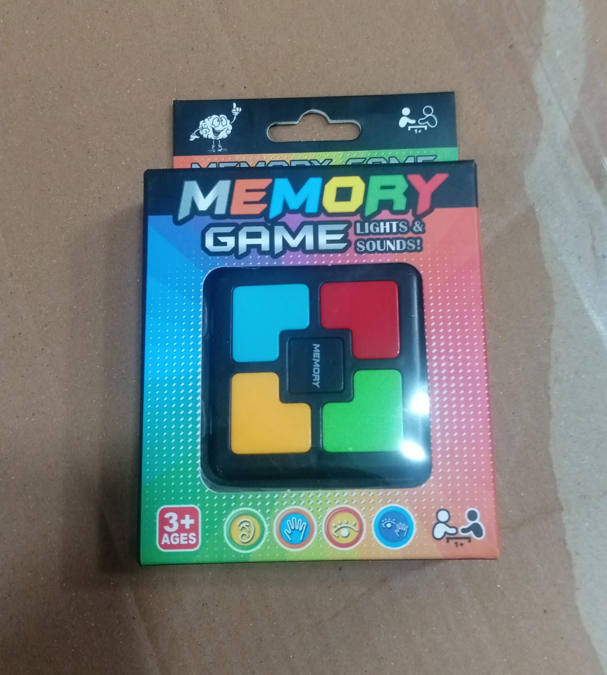 Memory Gaming Machine Clearance Button Toy Flash Pocket Gaming Machine Exercise Focus Battery Operated (Battery include) - Image 4