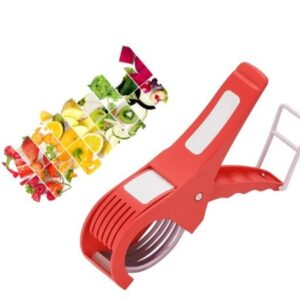 Multi Veg Cutter 5 Blade Vegetable & Fruits Cutter & Slicer (random color)