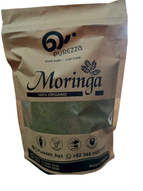 Moringa the Power of Nature with Purezza Moringa Powder (250g) - Image 6