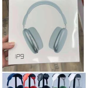Wireless Bluetooth Headphones Adjustable Over-The-Ear Stereo Headset – Model: P9 (Random color)
