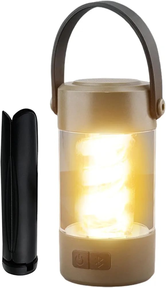 Wireless Speaker Lantern - Bluetoooth Camping RechargeableLight, Outdoor Stereo Lantern | Portable LED Lamp with Wireless Speaker, Waterproof Speaker with Built in Light for Camping Hiking Outdoors - Image 6