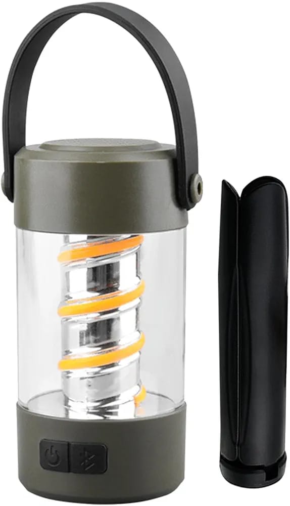 Wireless Speaker Lantern - Bluetoooth Camping RechargeableLight, Outdoor Stereo Lantern | Portable LED Lamp with Wireless Speaker, Waterproof Speaker with Built in Light for Camping Hiking Outdoors - Image 9