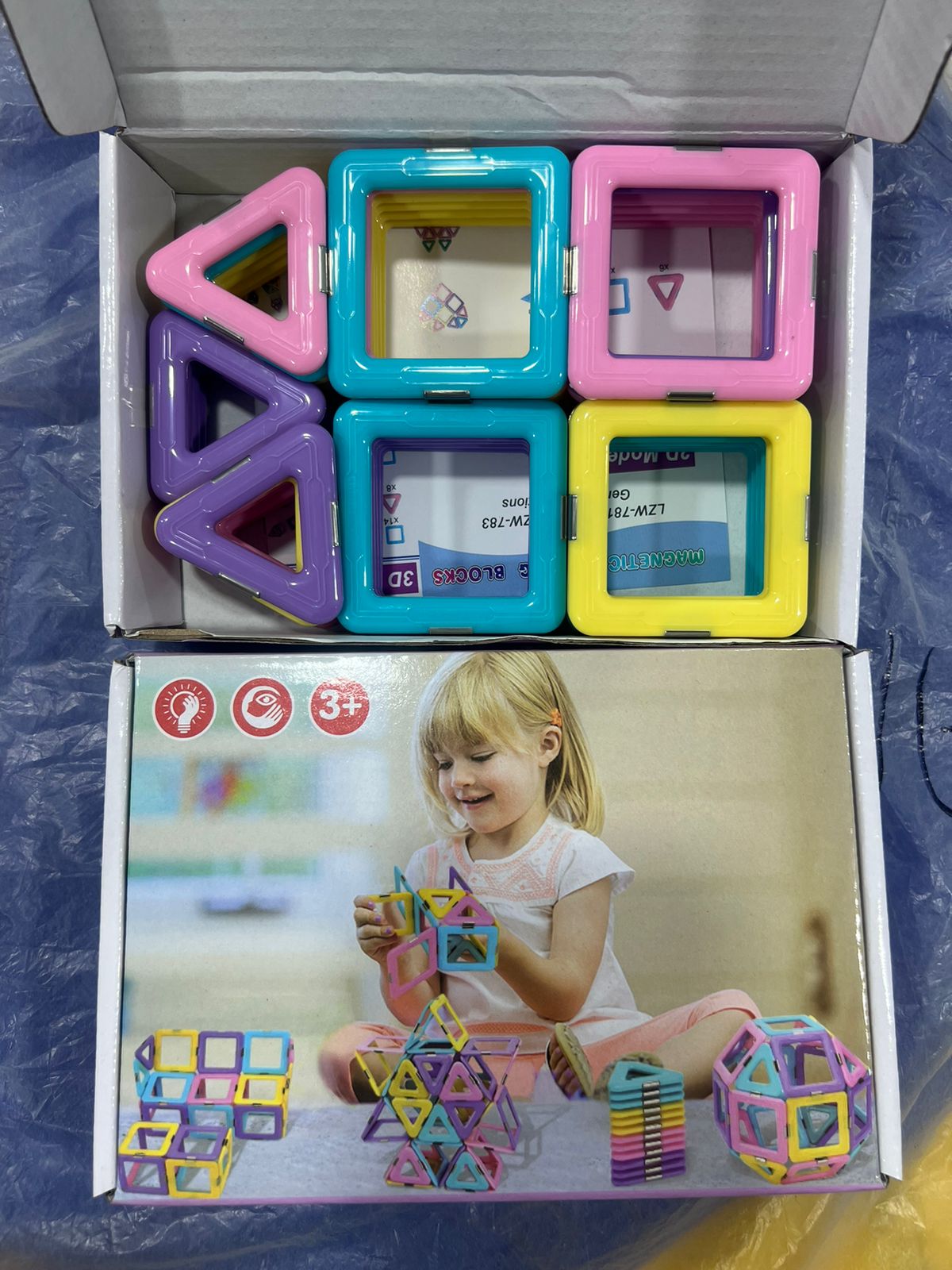 High Quality 40 Pcs Magnetic Building Block For Kids - Image 3