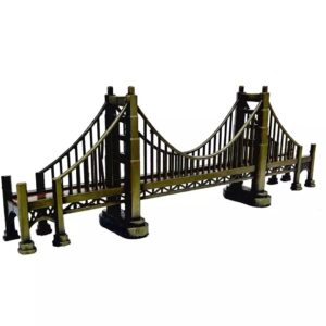 London Gate, London Bridge for home and office decor - Metal monument Tabletop Decoration