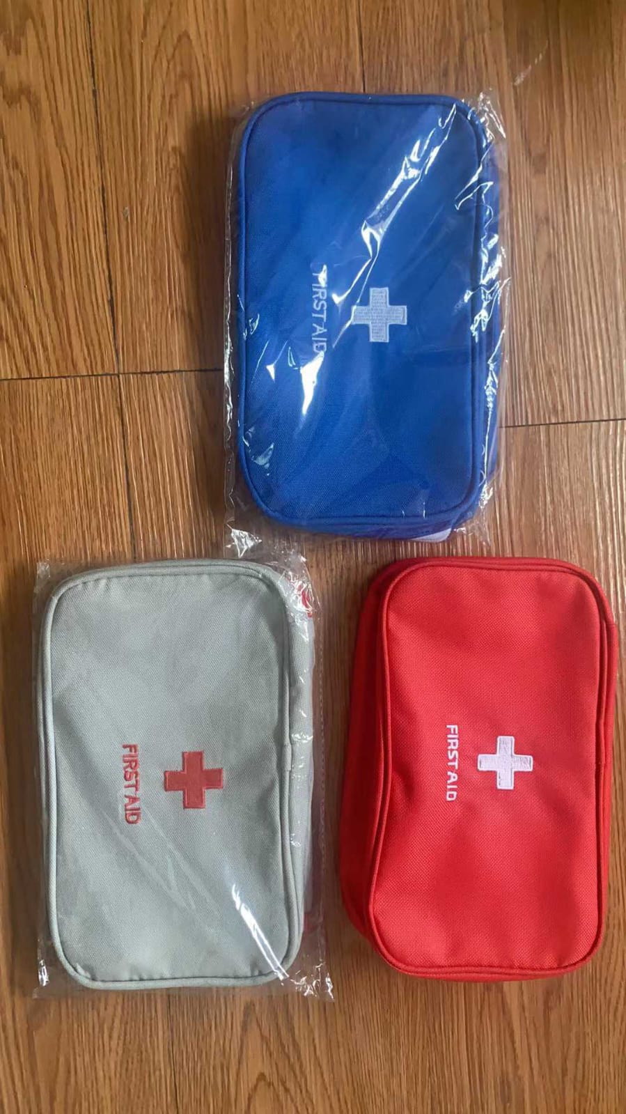 Medical First Aid Kit Pouch Empty Bag Emergency Medicine Storage Organizer Bag First Aid Kit (Workplace, Home, Sports ) (random color) - Image 2