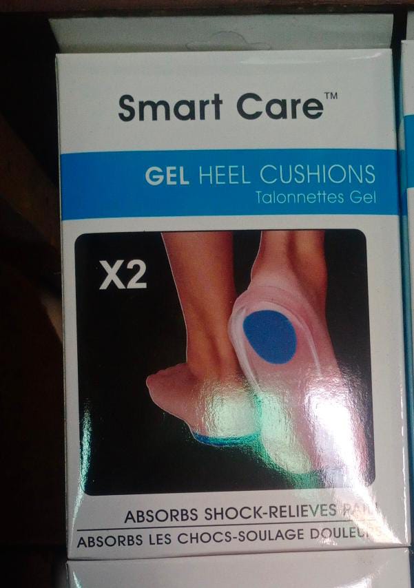 Smart Care Heel Pad Heel Pads Plantar Fasciitis Inserts Heel Pain Bone Spurs Transparent for Men & Women (Random Color) - Image 3