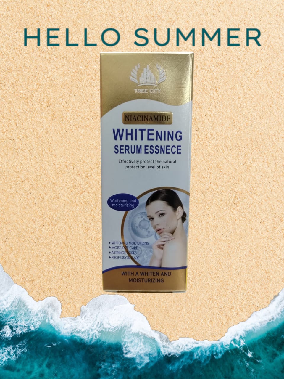 Tree City Niacinamide Whitening Serum Essence | Whitening & Moisturizing Care | Serum For All Type Of Faces | 30ml - Image 6