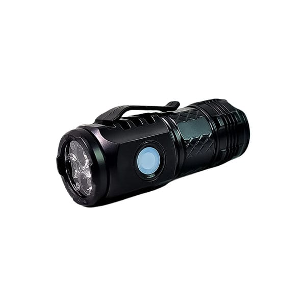 1 Pc Small LED Torch, Rechargeable Torch, 5 Lighting Modes Waterproof Handheld Flashlights for Power Cuts, Camping, Hiking, Outdoor - Image 6