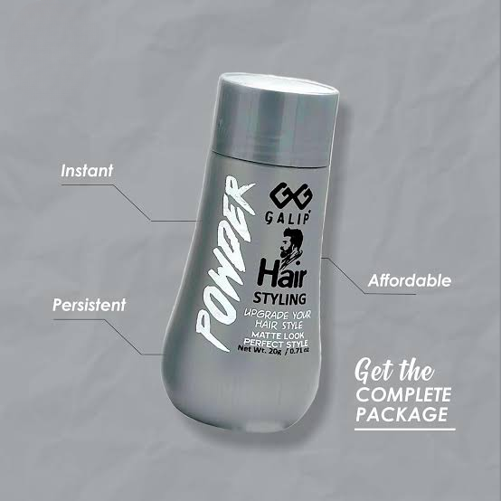 New Galip Hair Powder - Hair Fiber Powder - Volumizer For Hair - Hair Styling Powder - Hair Lift Powder - Hair Styling Wax - Hair Fix Powder - Powder For Hair - Hair Groom For Men ( Original ) - Image 13