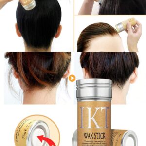 IKT Hair Wax Stick Gel Cream Styling Hair Frizz Fixed Fluffy Children Men and Women Styling Wax Edge Control( made in china)
