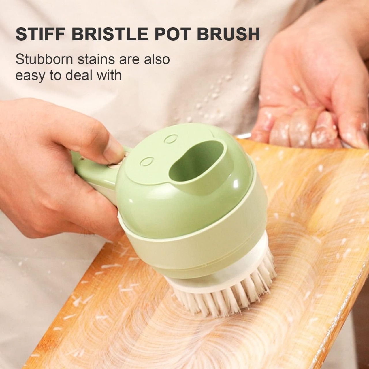 5 in 1 Handheld Hammer Electric Vegetable Cutter Set Mini Wireless Food Choppers Garlic Vegetable Chopper Slicer machine ( Random Color ) - Image 8