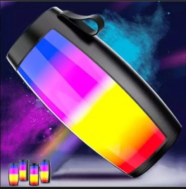 1202 Wireless Bluetooth Speakers Home Outdoor Portable Small Speaker Subwoofer Car Audio Bass MP3 Player Sound System LED Lights - Image 2