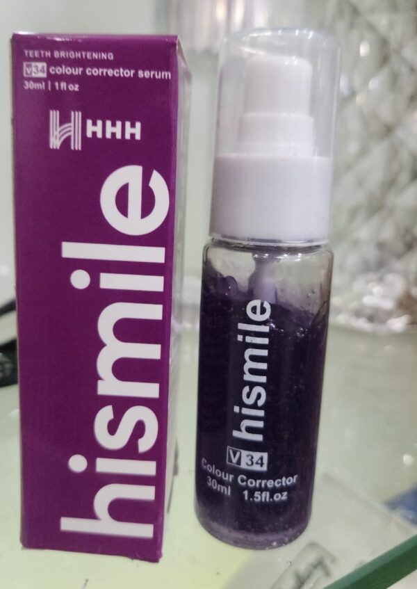 Teeth Brightening Hismiles V34 Colour Corrector Serum 30ml - Image 3