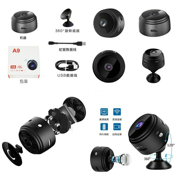 A9 Mini Camera WiFi Wireless Recorder HD Video Home Camcorder Night Vision Car Security Surveillance Camera - Image 9