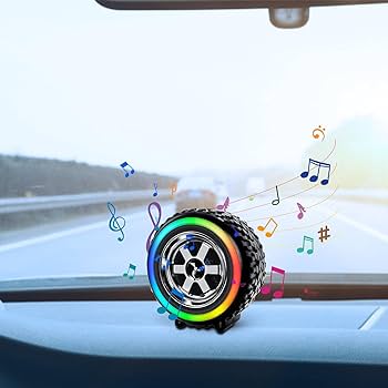 Wheel Shape Bluetooth Speaker | Wireless, Portable, AudioMusic, USB Rechargeable, for Outdoor Events (Random Color) - Image 4