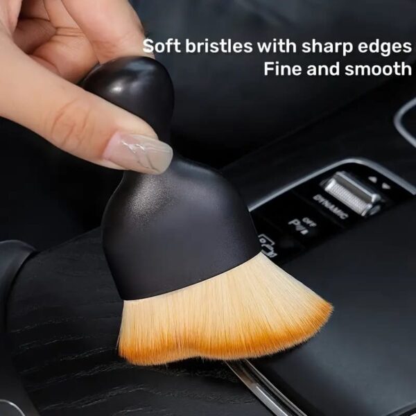 Car Interior Cleaning & Multi functional Brush premium Quality ,Car Cleaning Brush | Soft Hair Brush For cleaning of Small and Tiny Places - Image 6
