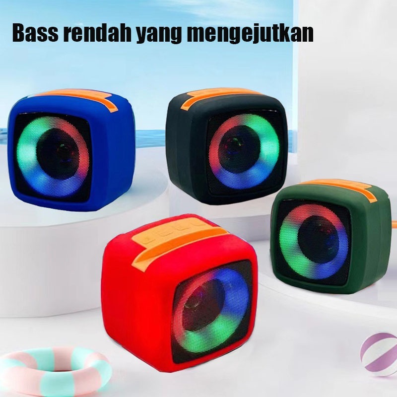 X-911 Wireless Portable Rechargeable Mini Blutooth Speaker With LED Lights And Best For Indoor, Outdoors (Random Color) - Image 10