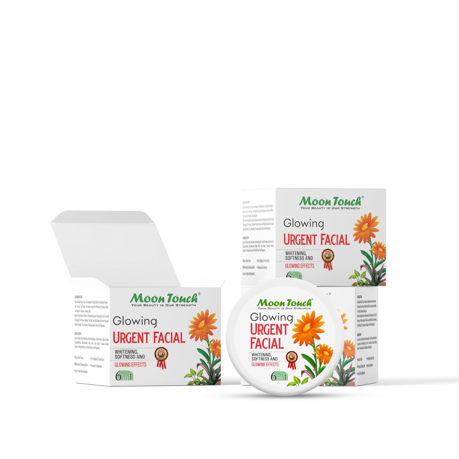 Glowing Urgent Facial | Urgent Facial Cream Best Quality - 50ml | Glowing Facial