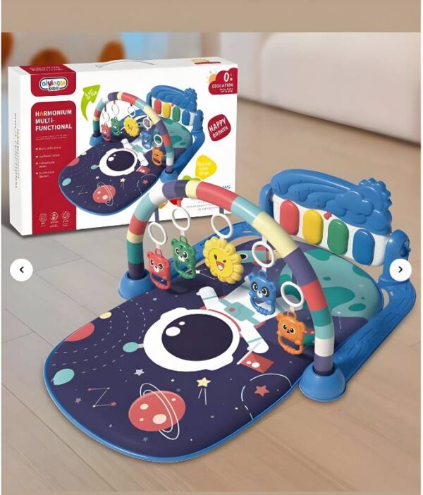Kids Musical Piano Gym Mat With Music & Lights - (Imported) (random color) - Image 8