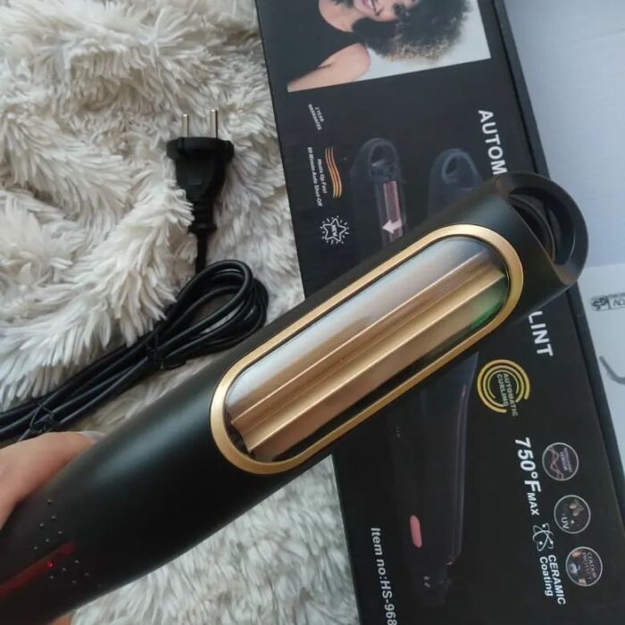 (NW00056) Automatic Corn Curling Iron Roll Splint Small Wave Straightener Thermo-Ceramic Coating with Intelligent Sensor (Model: HS-978) - Image 4